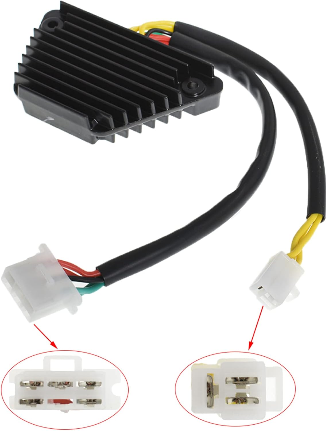 Voltage Regulator Rectifier Replacement for Honda Shadow VT500 VT700 VT750C, CBX400 NV400