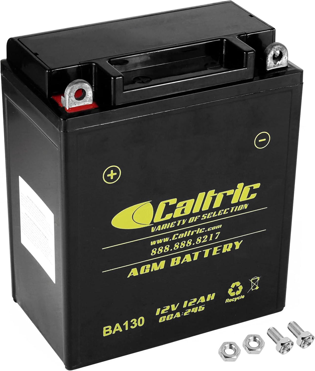 AGM Battery Compatible with Honda VT500C Shadow 500 1983-1986 / VT500Ft Ascot 500 1983 1984